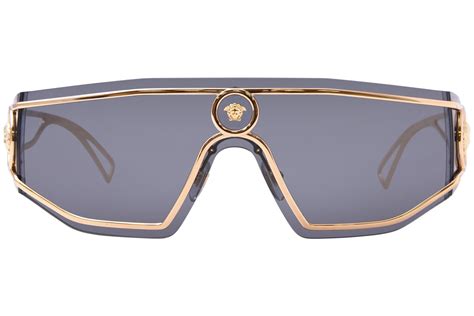 versace ve2226 100287|Versace VE2226 Shield Sunglasses .